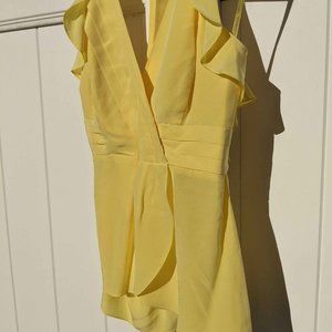 BCBG Silk Halter Top